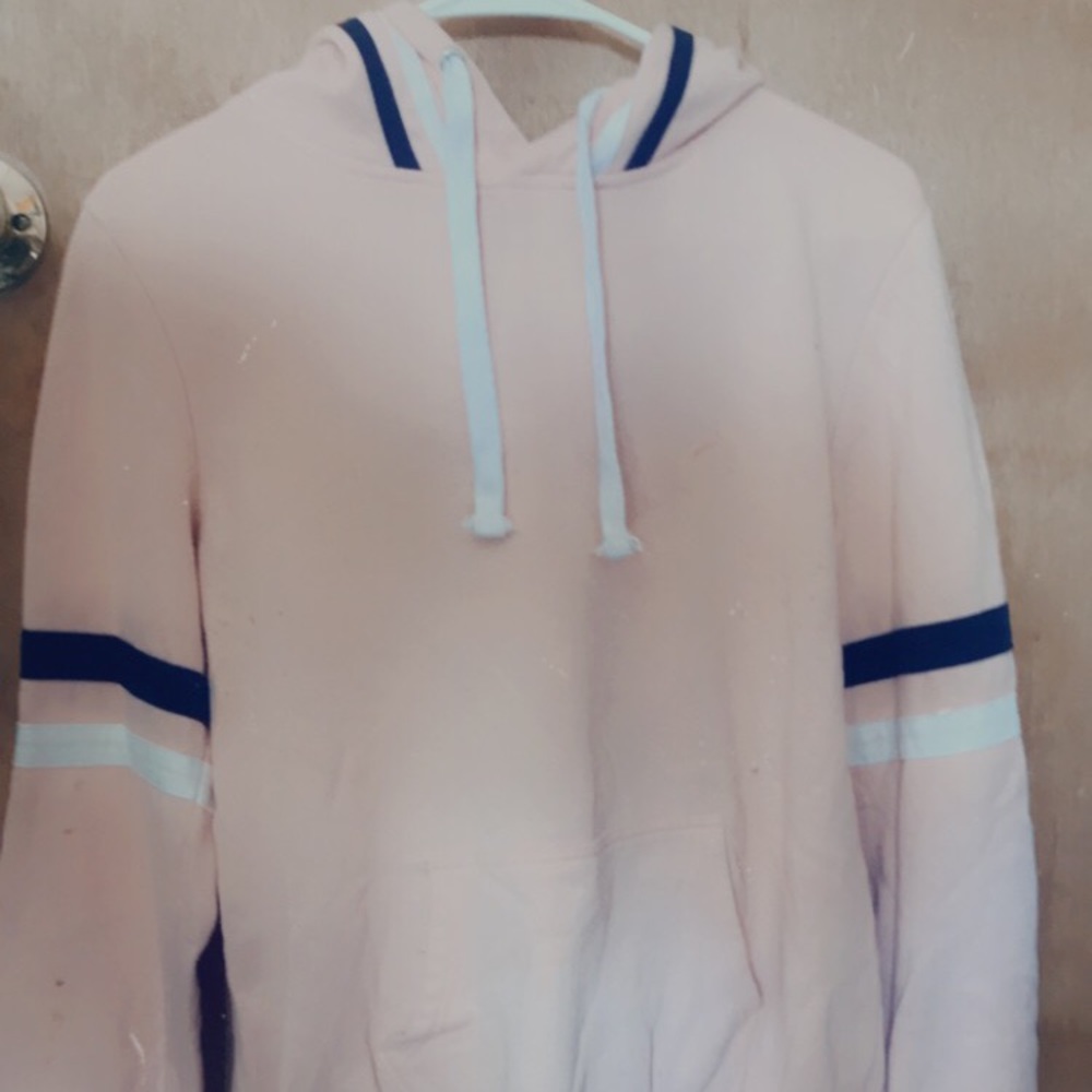 Pink hoodie